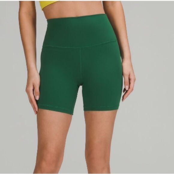 Pants - Everglade green lululemon align high rise shorts